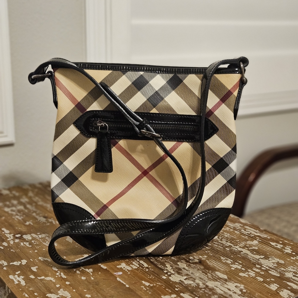 Burberry Supernova Check Dryden Crossbody Bag